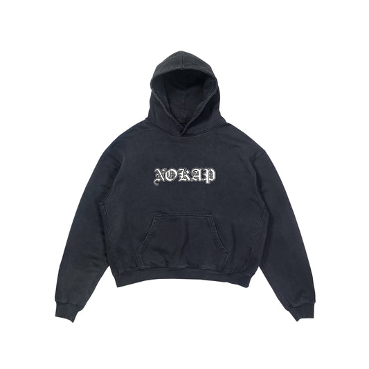 NOKAP VINTAGE BLACK HOODIE