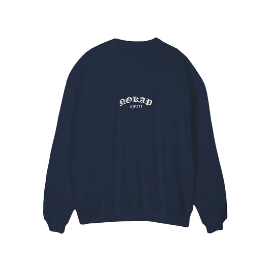 NOKAP & 58011 BLUE NAVY CREWNECK